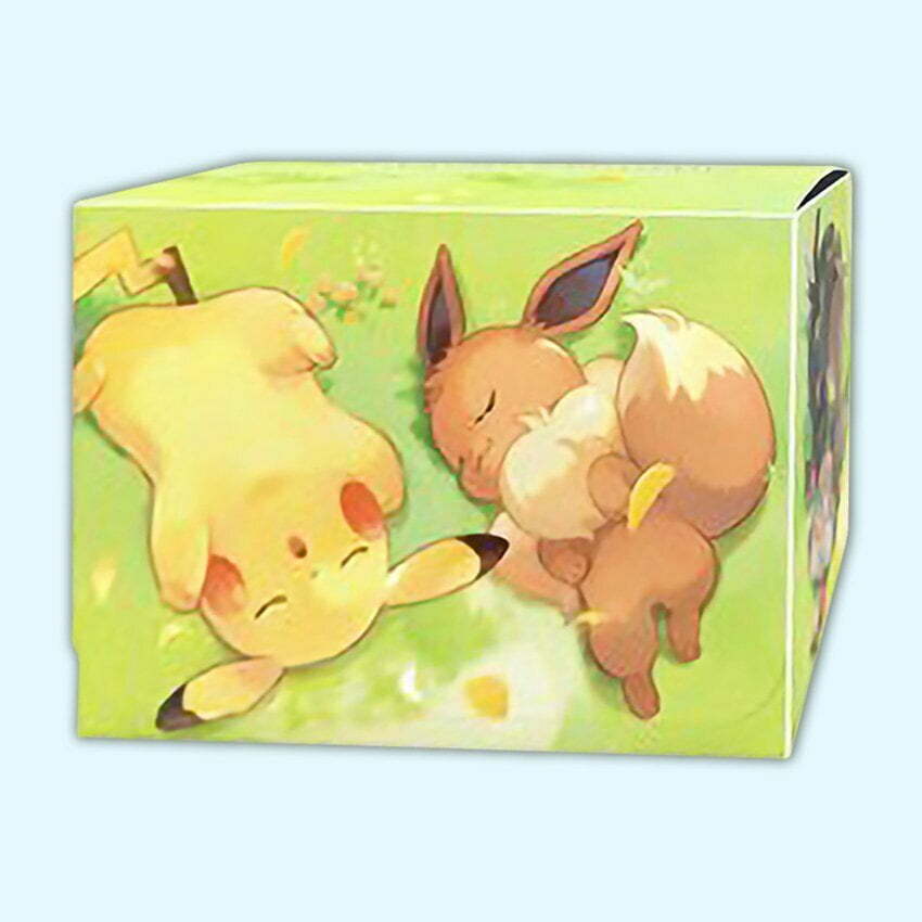 Pikachu Voli Deck Box Pikachu Eevee Good Night Everyone