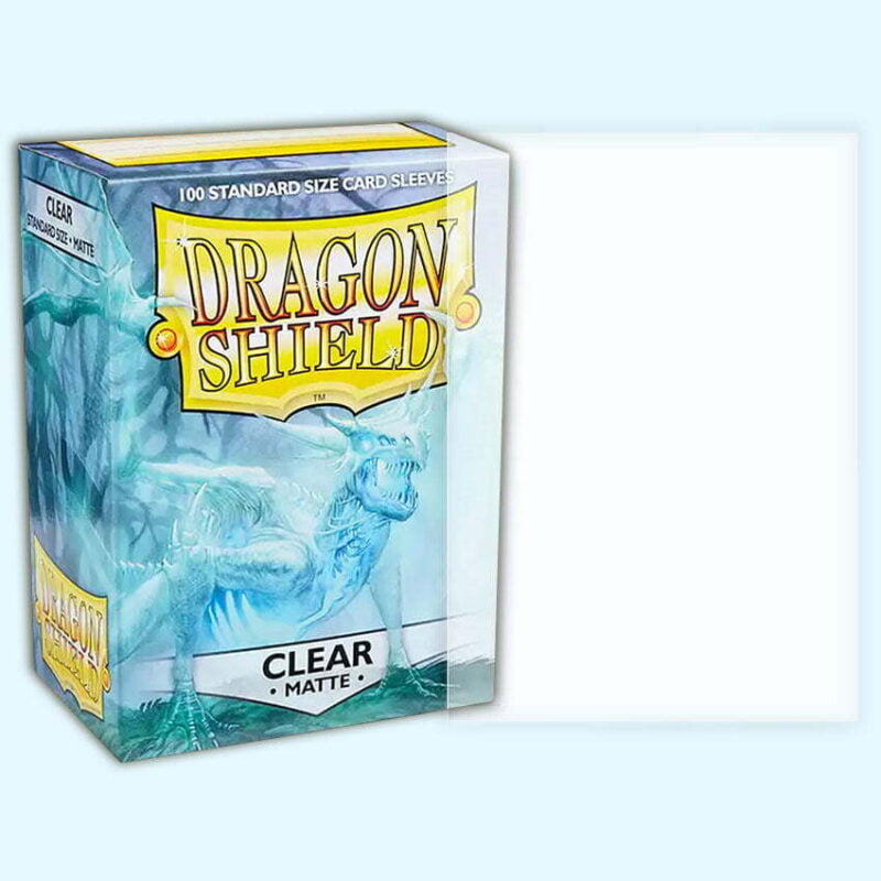 Dragon Shield - Clear Matte - Deck Protector - Sleeves 100