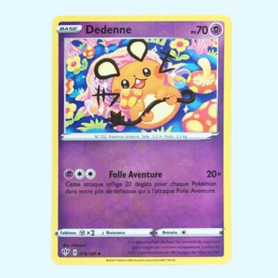 Dedenne « 78 - Darkness Ablaze » Reverse Holo