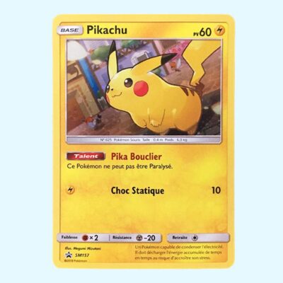 Pikachu « 157 - SM Black Star Promos » - Holo