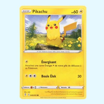 Pikachu « 49 - Evolving Skies » FR
