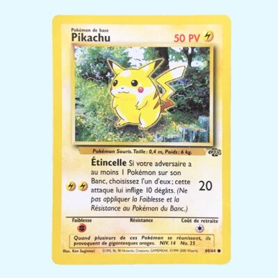 Pikachu « 60 - Jungle » FR