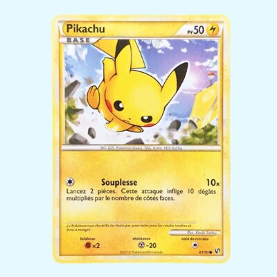 Pikachu « 61 - Indomptable »