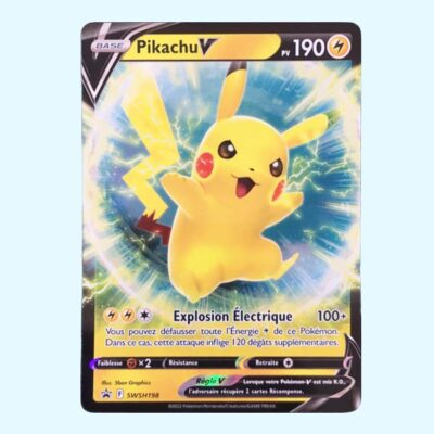 Pikachu V « 198 - SWSH Black Star Promos » FR
