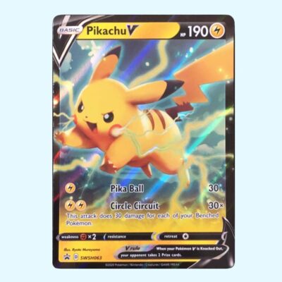 Pikachu V « 63 - SWSH Black Star Promos »