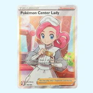 Pokemon Center Lady 185 Vivid Voltage