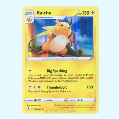 Raichu « 50 - Evolving Skies » Holo