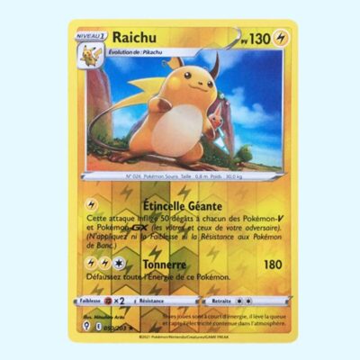 Raichu « 50 - Evolving Skies » Reverse Holo - FR