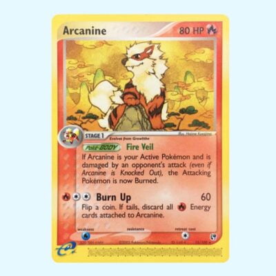 Arcanine 15 EX Sandstorm