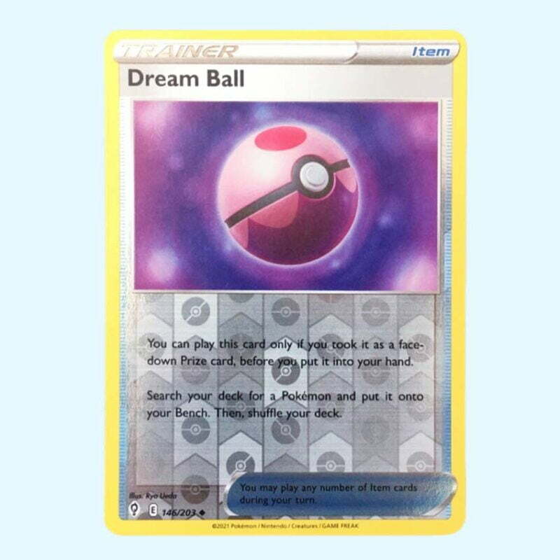 Dream Ball 146 Evolving Skies Reverse Holo