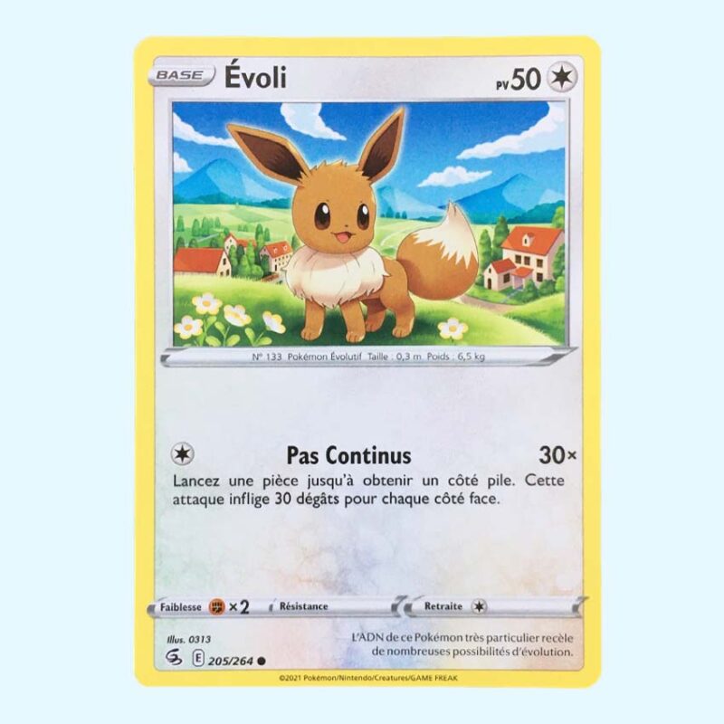 Évoli - Eevee 205 Fusion Strikes - Poing de Fusion FR