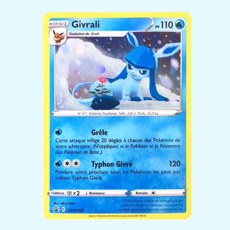 Givrali - Glaceon 192 SWSH Black Star Promos Holo FR