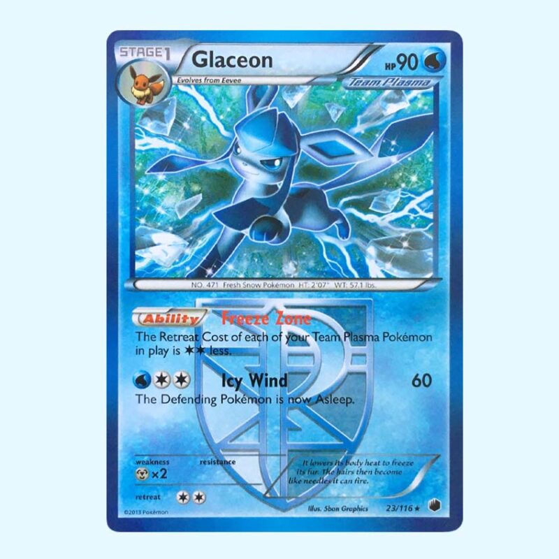 Givrali - Glaceon 23 Plasma Freeze - Glaciation Plasma
