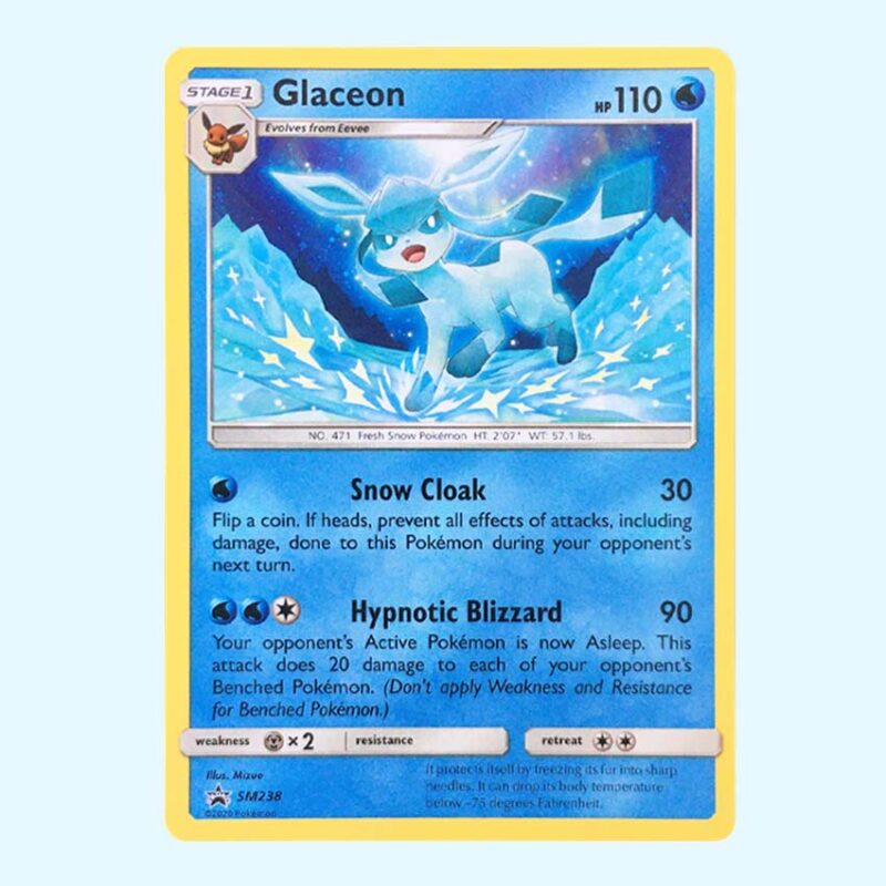 Givrali - Glaceon 238 SM Black Star Promos