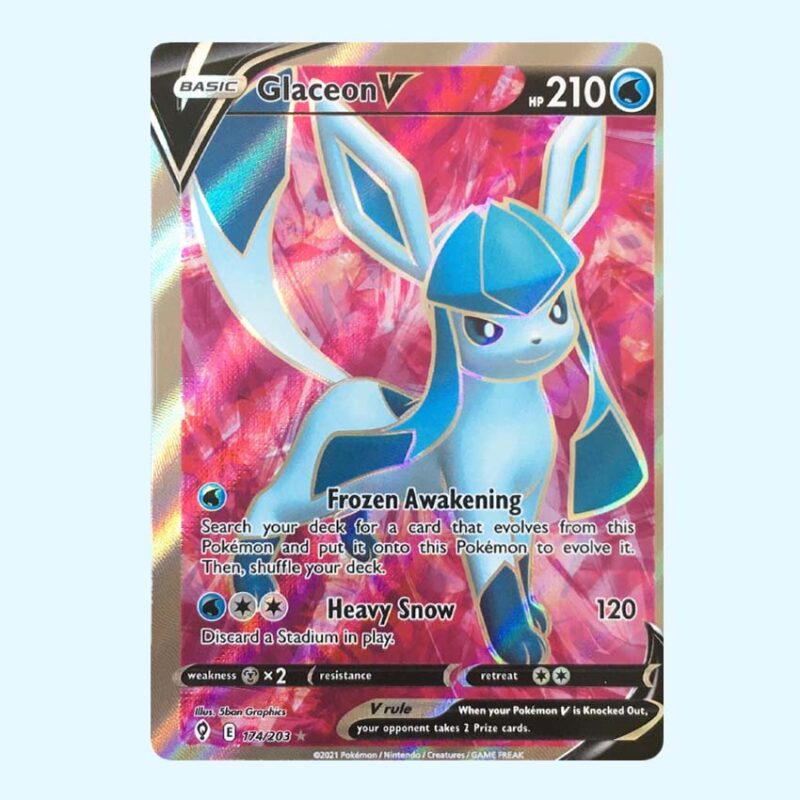 Givrali V - Glaceon V 174 Evolving-Skies - Évolution Céleste