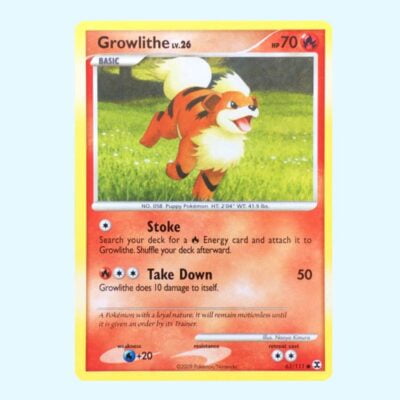 Growlithe Lv.26 63 Rising Rivals