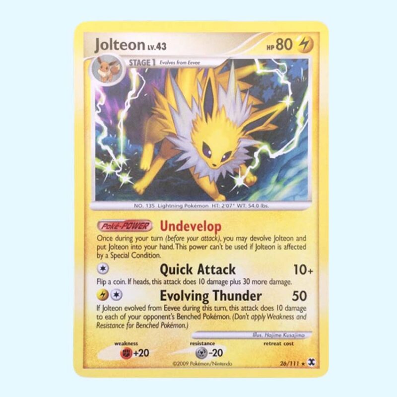 Voltali Lv.43 - Jolteon Lv.43 26 Rising Rivals - Rivaux Émergeants