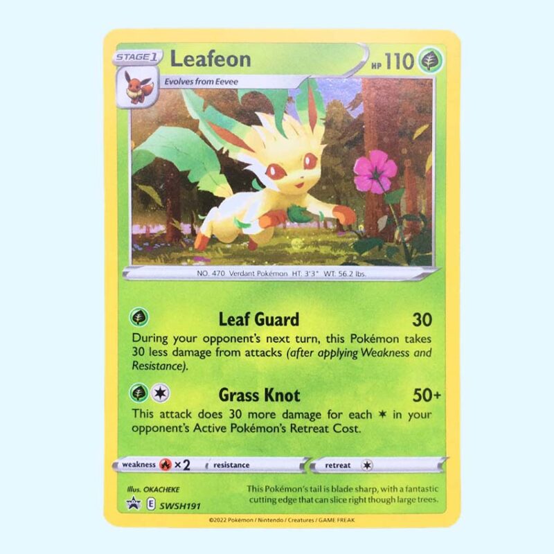 Phyllali - Leafeon 191 SWSH Black Star Promos Holo