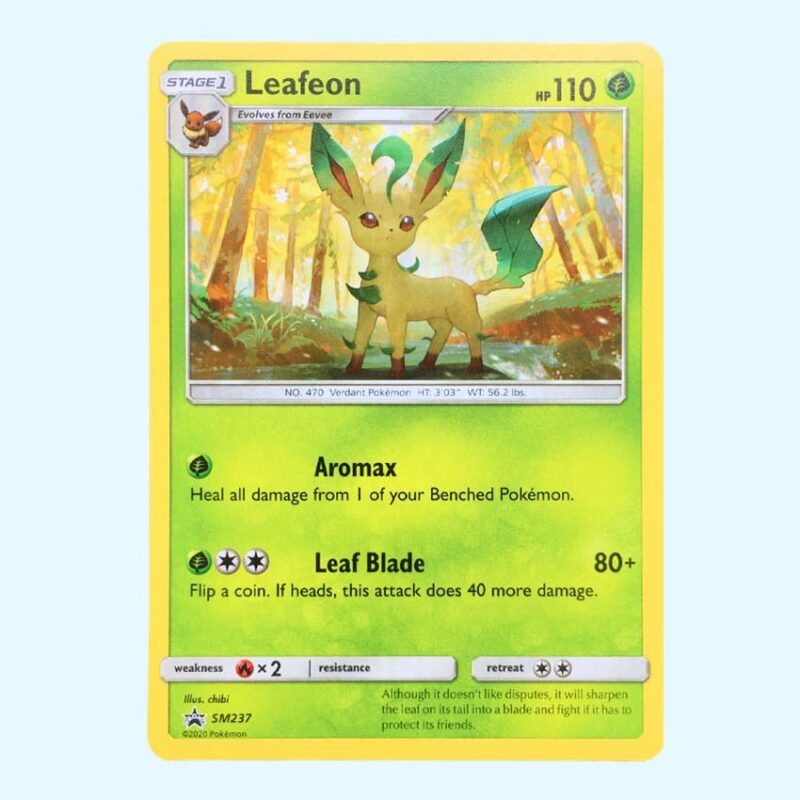 Phyllali - Leafeon 237 SM Black Star Promos