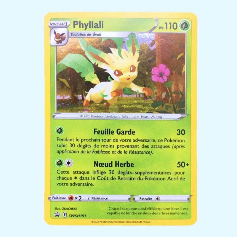 Phyllali - Leafeon 191 SWSH Black Star Promos Holo FR