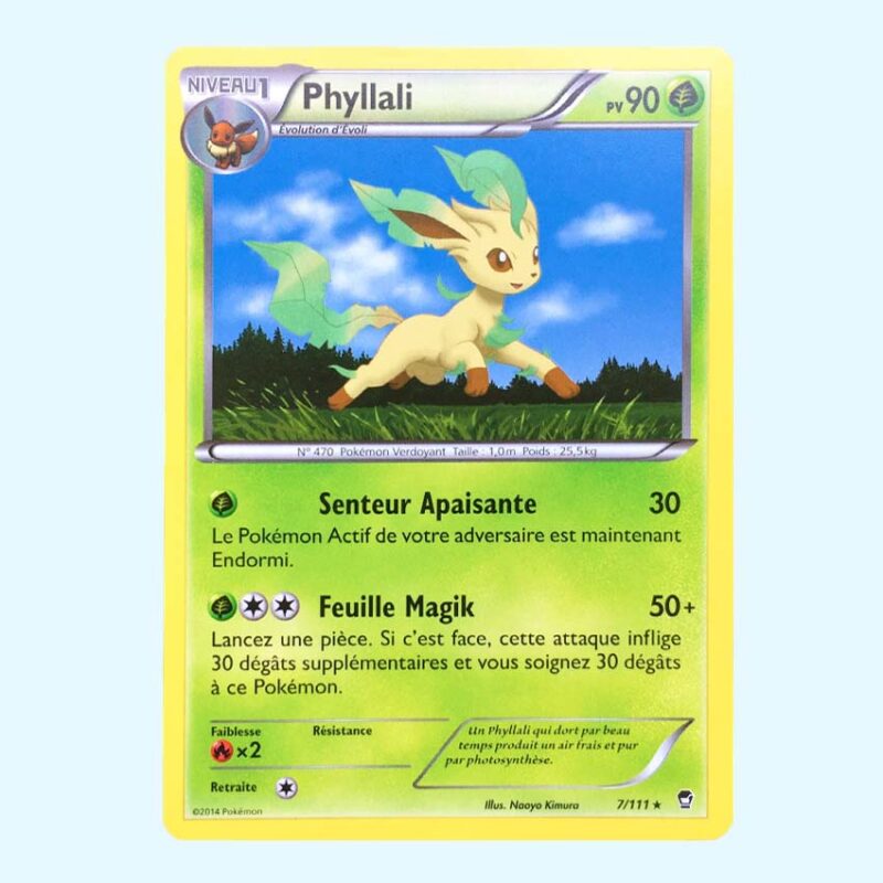 Phyllali - Leafeon 7 Furious Fists - Poings Furieux FR