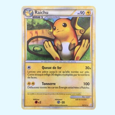 Raichu « 10 - HeartGold & SoulSilver » FR