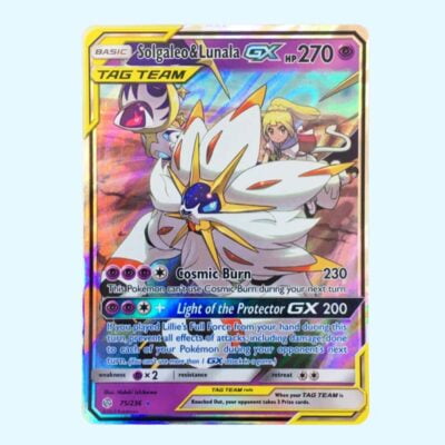 Solgaleo Lunala GX 75 Cosmic Eclipse