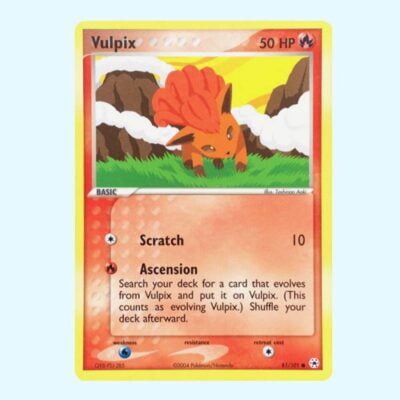 Vulpix 81 EX Hidden Legends