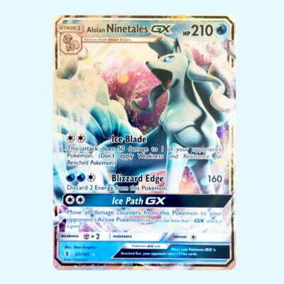 Feunard d'Alola GX - Alolan Ninetales GX 22 Guardians Rising - Gardiens Ascendants