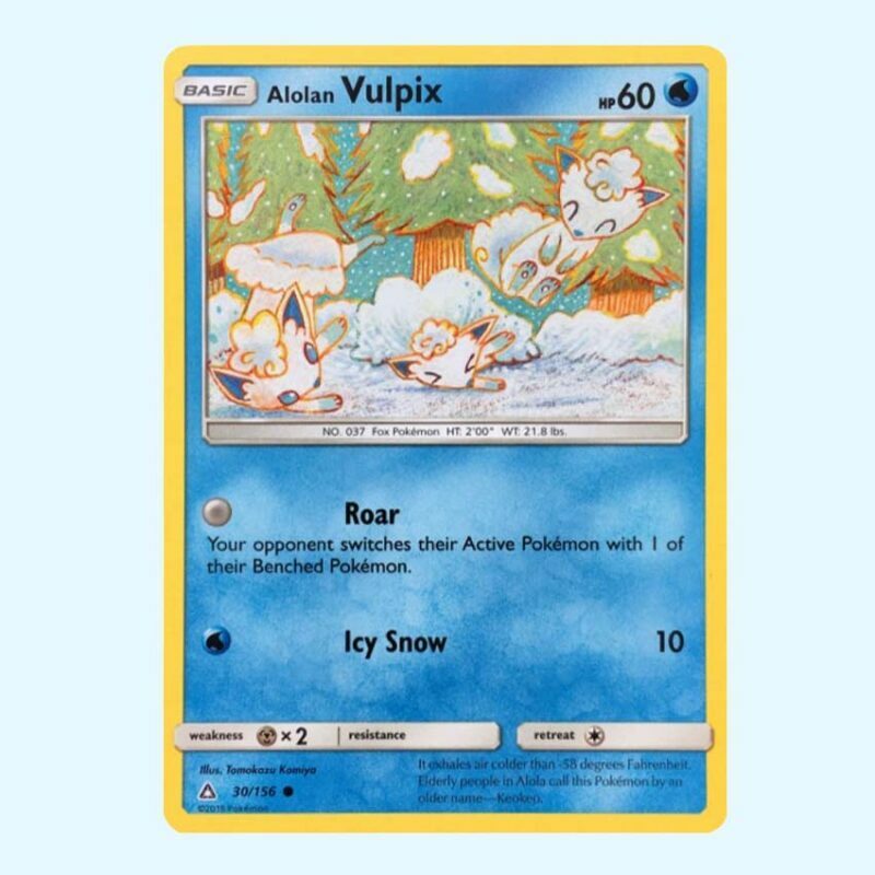 Alolan Vulpix 30 Ultra Prism