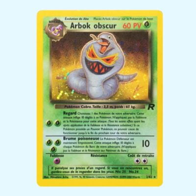 Arbok obscur Team Rocket Holo