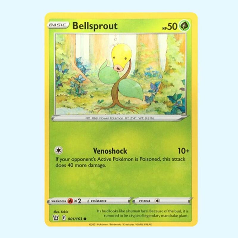 Bellsprout 1 Battle Styles