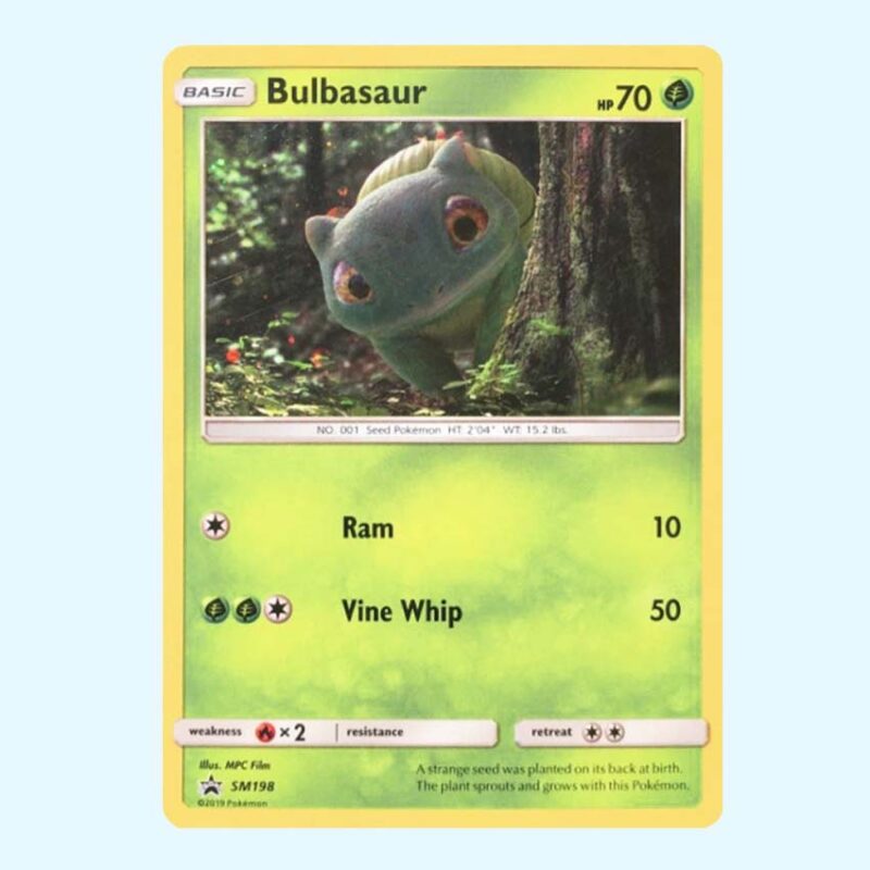 Bulbasaur 198 SM Black Star Promos