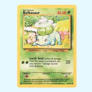 Bulbasaur 44 Base Set