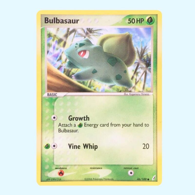 Bulbasaur 46 EX Crystal Guardians