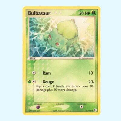 Bulbasaur 55 EX FireRed LeafGreen