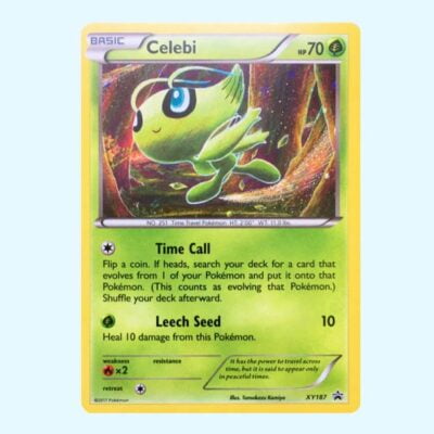 Celebi 187 XY Black Star Promos