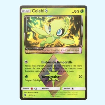 Celebi 19 Tonnerre Perdu Holo