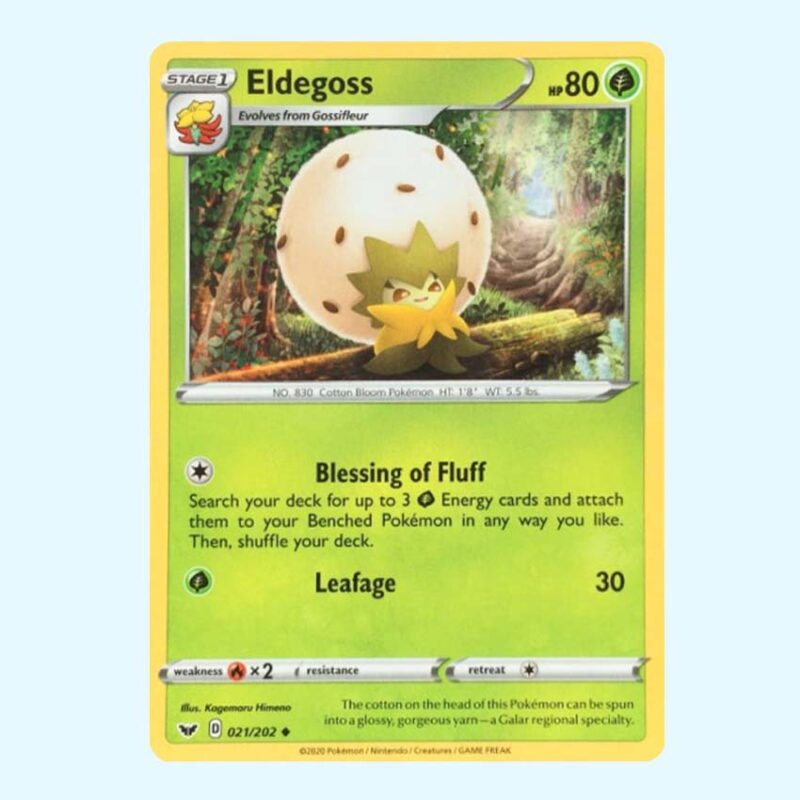 Eldegoss 21 Sword Shield