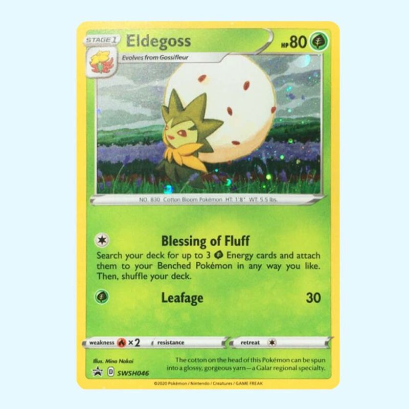 Eldegoss 46 SWSH Black Star Promos Holo