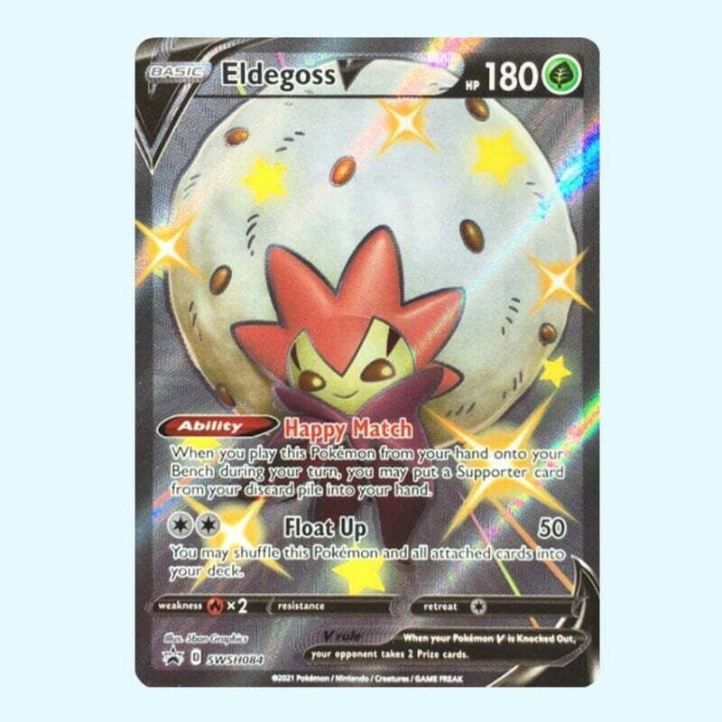 Eldegoss V 84 SWSH Black Star Promos