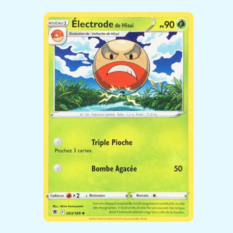 Electrode de Hisui 3 Astres Radieux