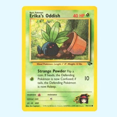 Erika's Oddish 70 Gym Challenge