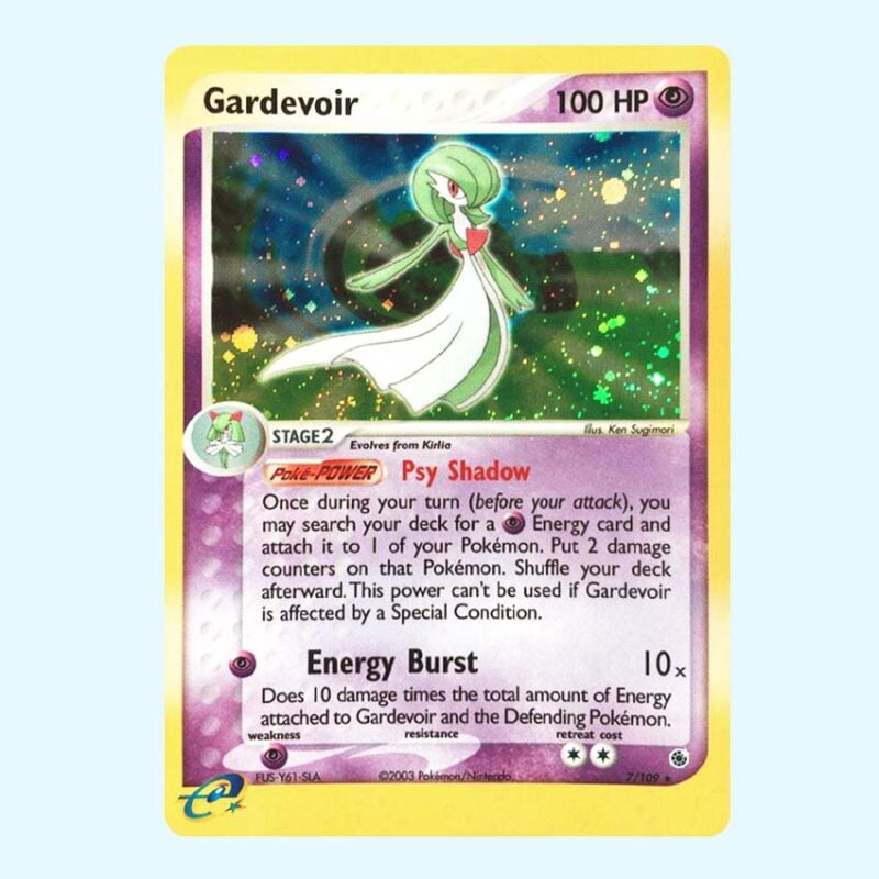 Gardevoir 7 EX Rubis & Saphir holo