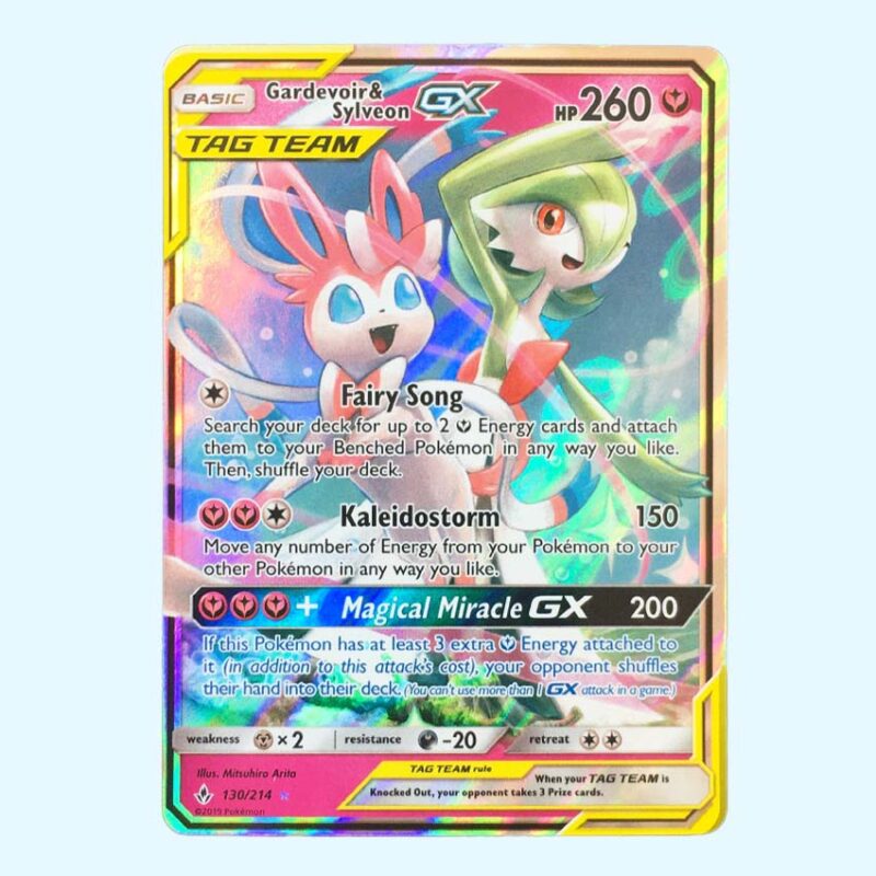 Gardevoir & Nymphali GX - Gardevoir & Sylveon GX 130 Unbroken Bonds - Alliance Infaillible