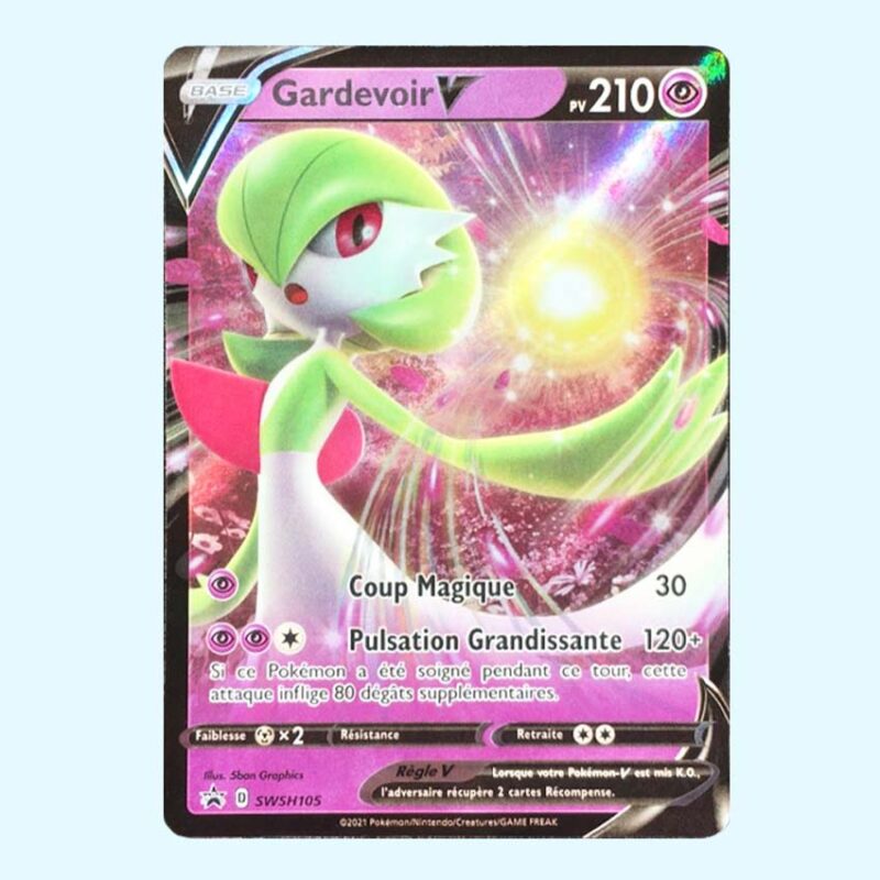 Gardevoir V SWSH 105 SWSH Black Star Promos FR