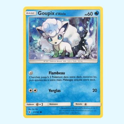 Goupix d'Alola 21 Gardiens Ascendants