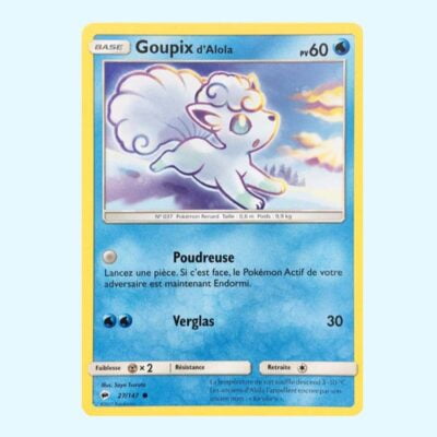 Goupix d'Alola 27 Ombres Ardentes