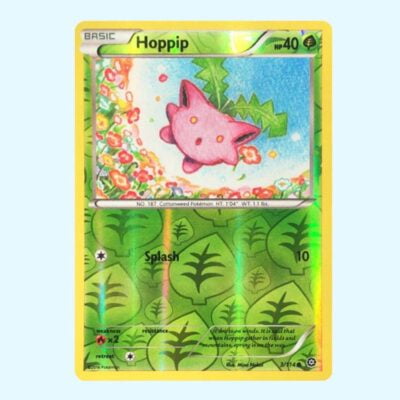 Hoppip 3 Steam Siege Reverse Holo