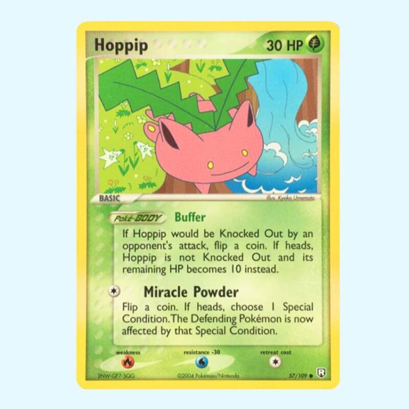 Hoppip 57 EX Team Rocket Returns